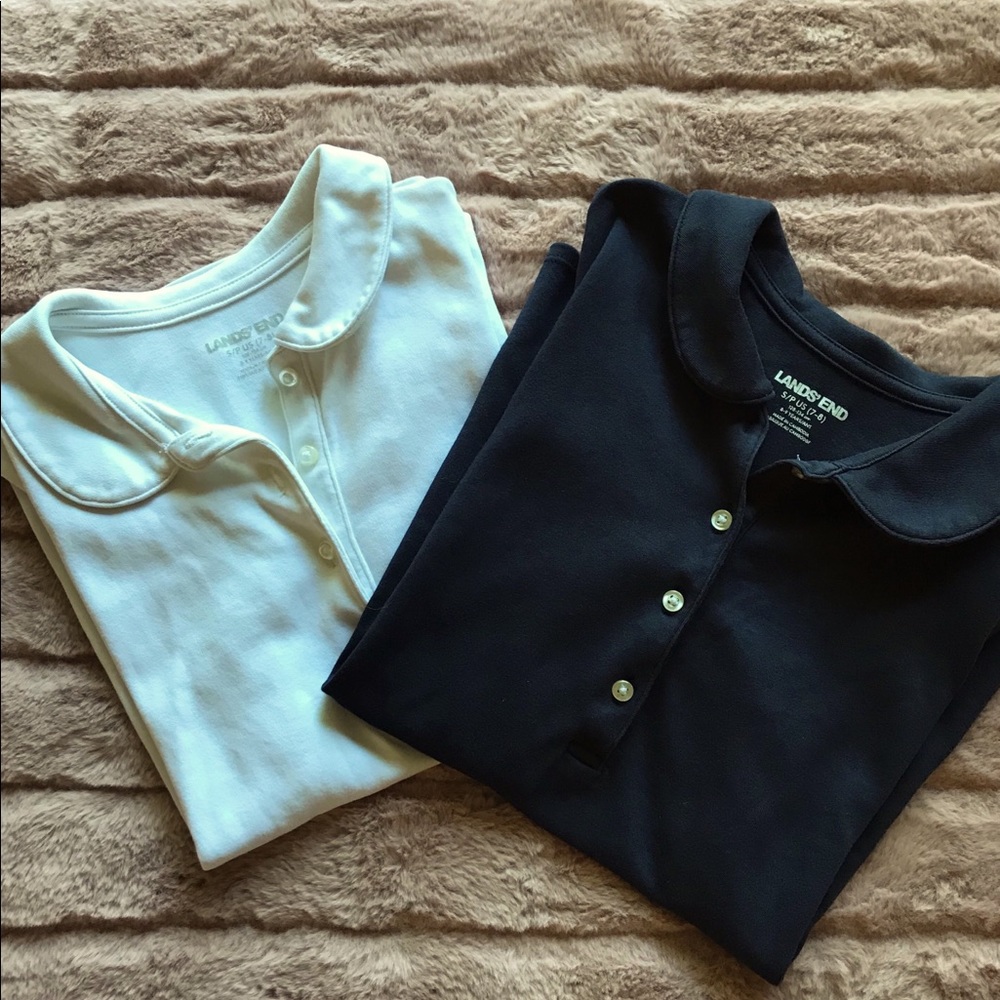 School uniform polo shirts, short sleeve.